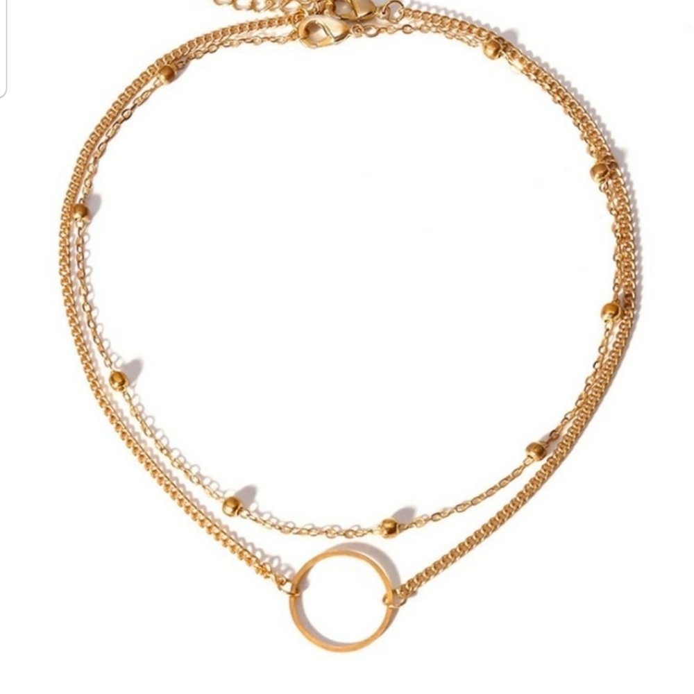 *Veronica* Layered Gold necklace - Picture 5 of 5